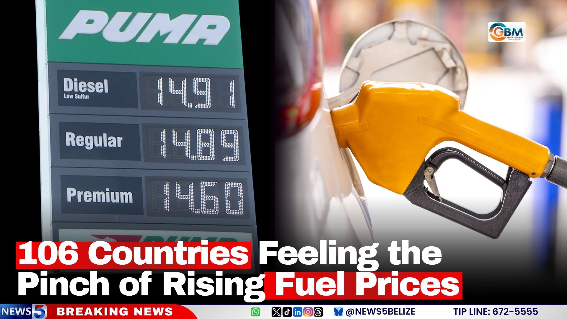 106 Countries Feeling the Pinch of Rising Fuel Prices