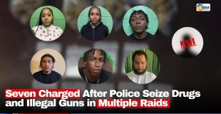Seven Charged After Police Seize Drugs and Illegal Guns in Multiple Raids