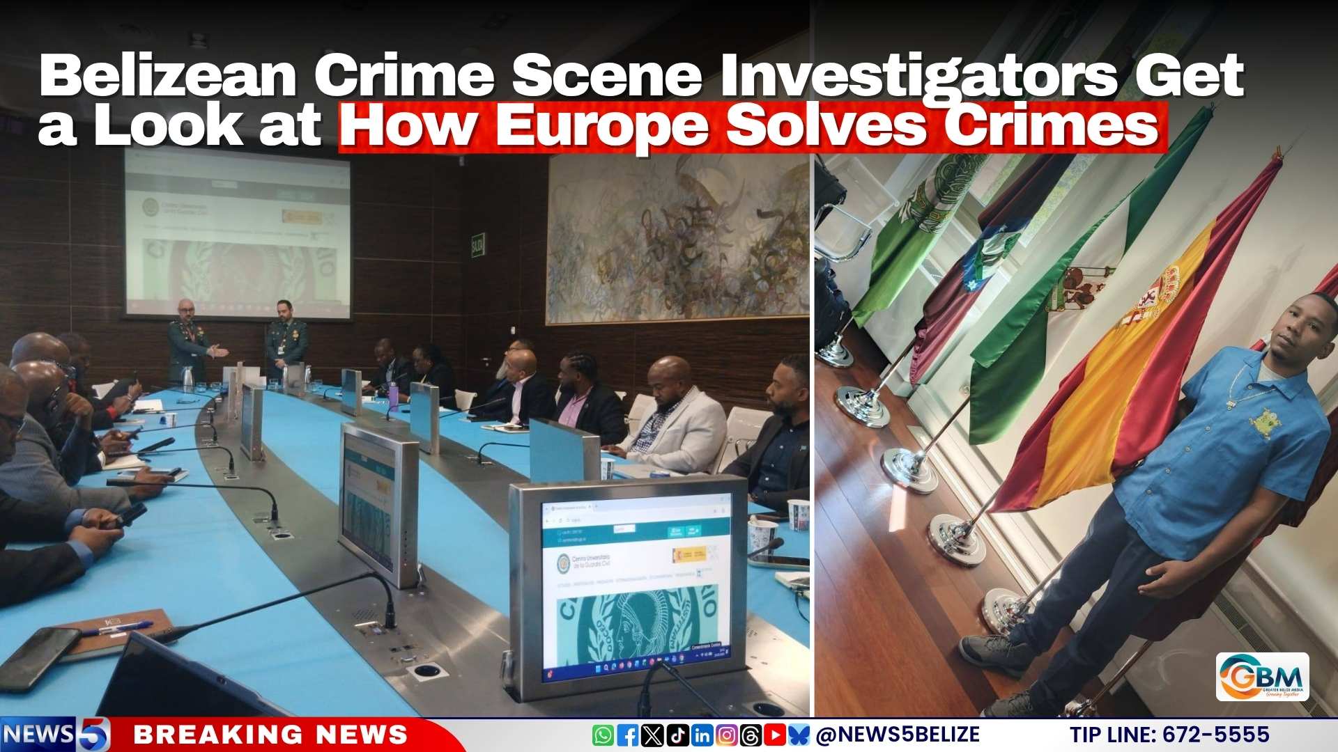 Belizean Crime Scene Investigators Get a Look at How Europe Solves Crimes