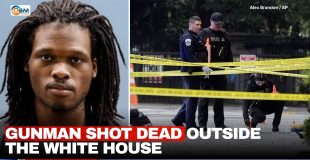 Gunman Shot Dead Outside the White House