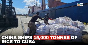 China Ships 15,000 Tonnes of Rice to Cuba