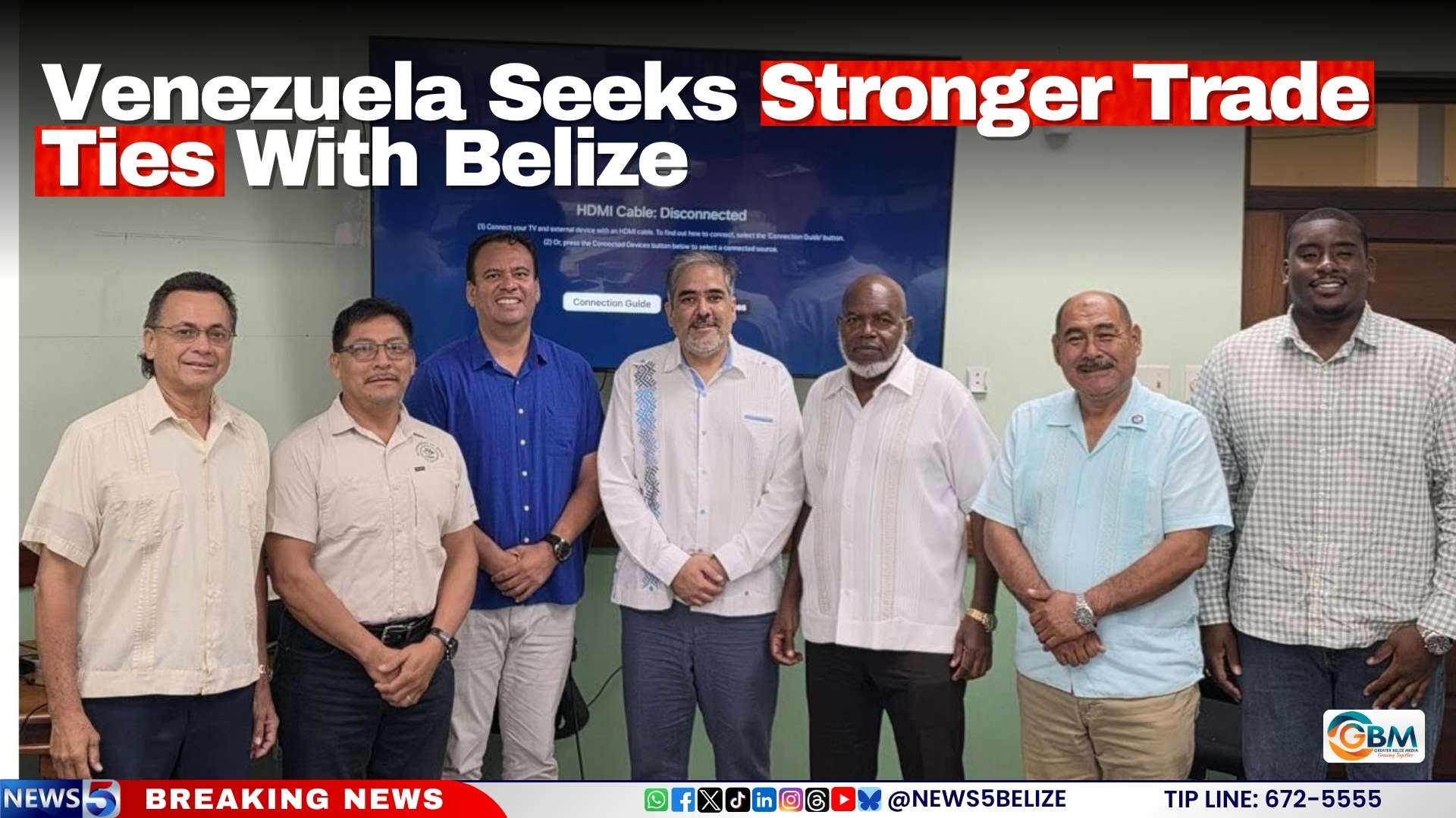 Venezuela Seeks Stronger Trade Ties With Belize