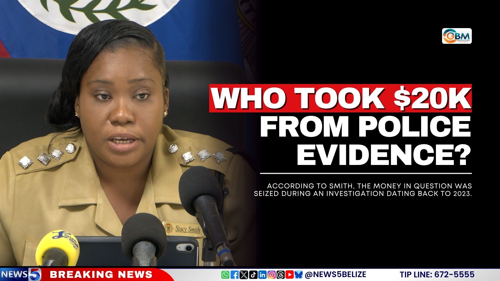 Who Took $20K From Police Evidence?