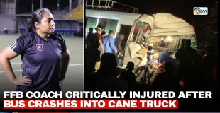 FFB Coach Critically Injured After Bus Crashes Into Cane Truck