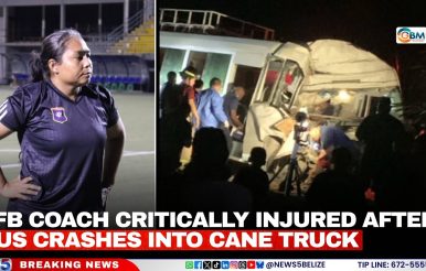 FFB Coach Critically Injured After Bus Crashes Into Cane Truck