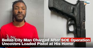 Belize City Man Charged After SOE Operation Uncovers Loaded Pistol at His Home