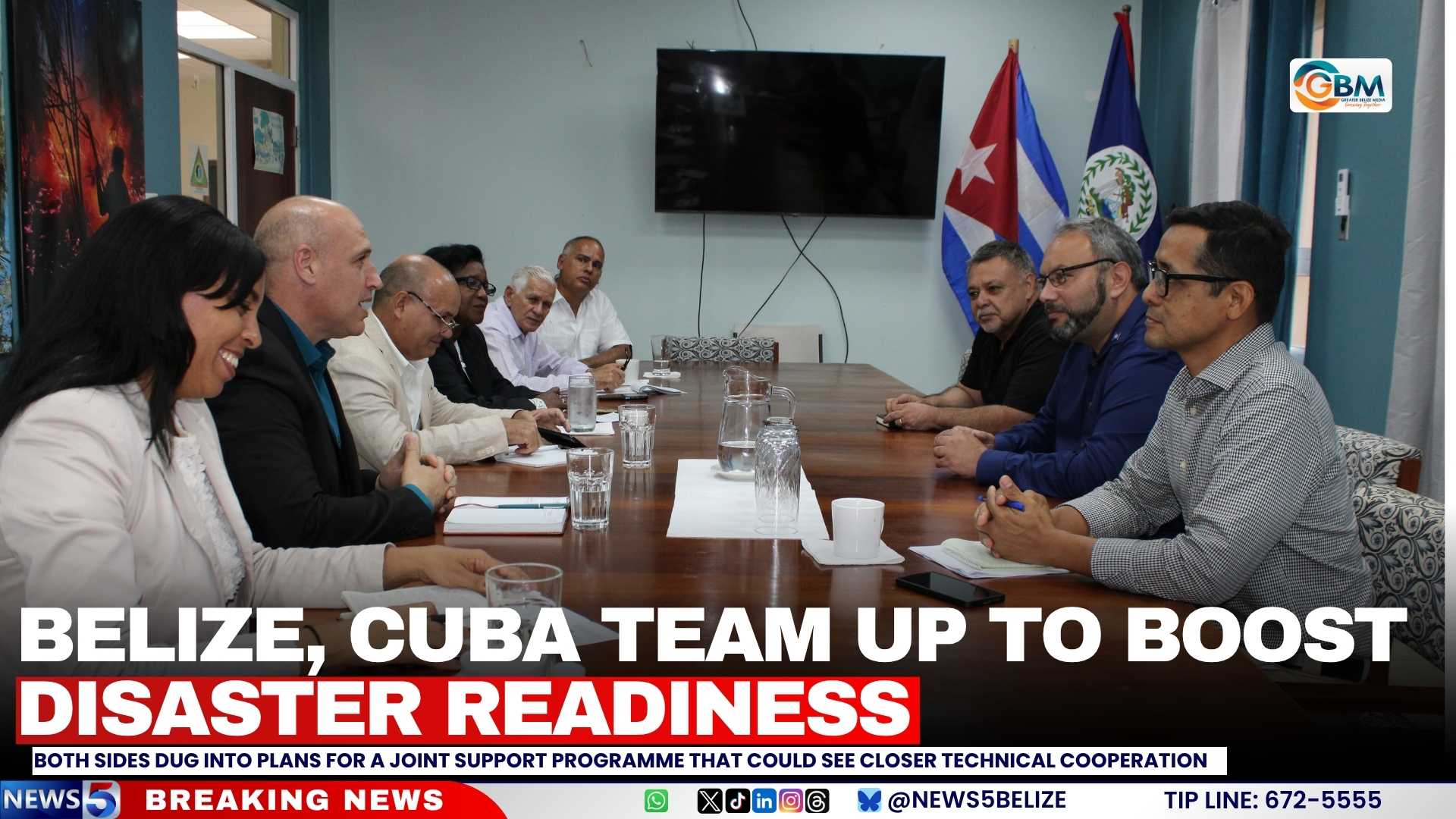 Belize, Cuba Team Up to Boost Disaster Readiness