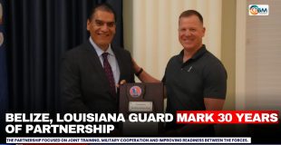 Belize, Louisiana Guard Mark 30 Years of Partnership