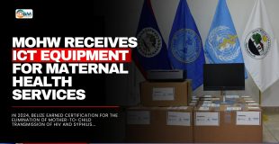 MoHW Receives ICT Equipment for Maternal Health Services
