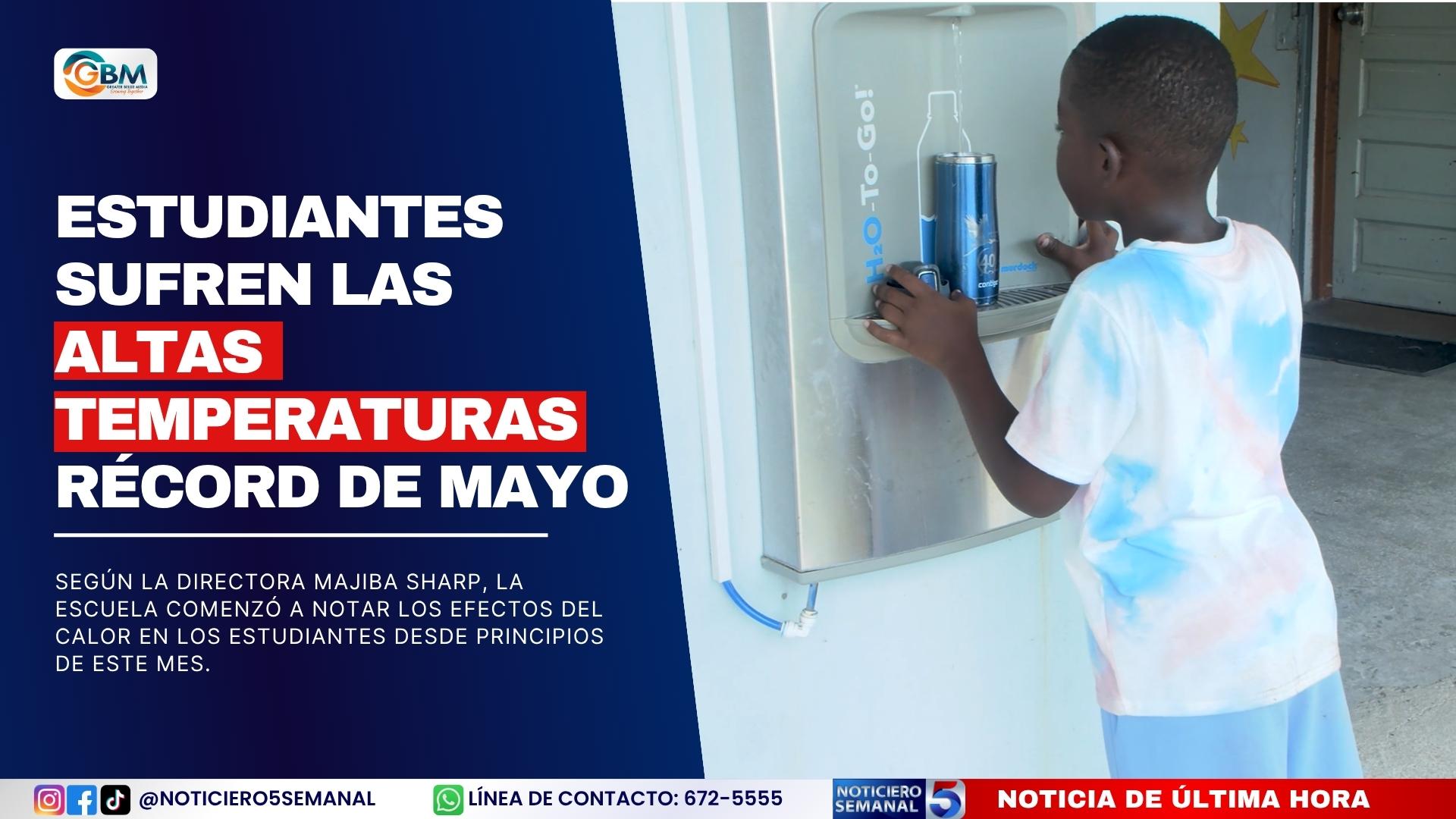 El sofocante calor de mayo que azota a Belize ya no es solo un problema en las calles.