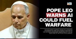 Pope Leo Warns AI Could Fuel Warfare