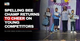 Spelling Bee Champ Returns to Cheer On Young Competitors