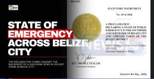State of Emergency Across Belize City