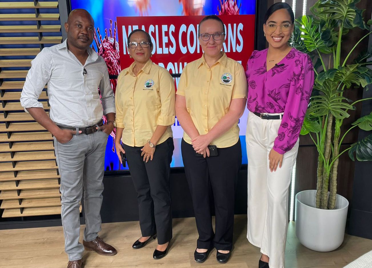 This morning on Open Your Eyes, hosts Isani Cayetano and Sabreena Daly led an important national discussion on the growing concerns surrounding measles in Belize