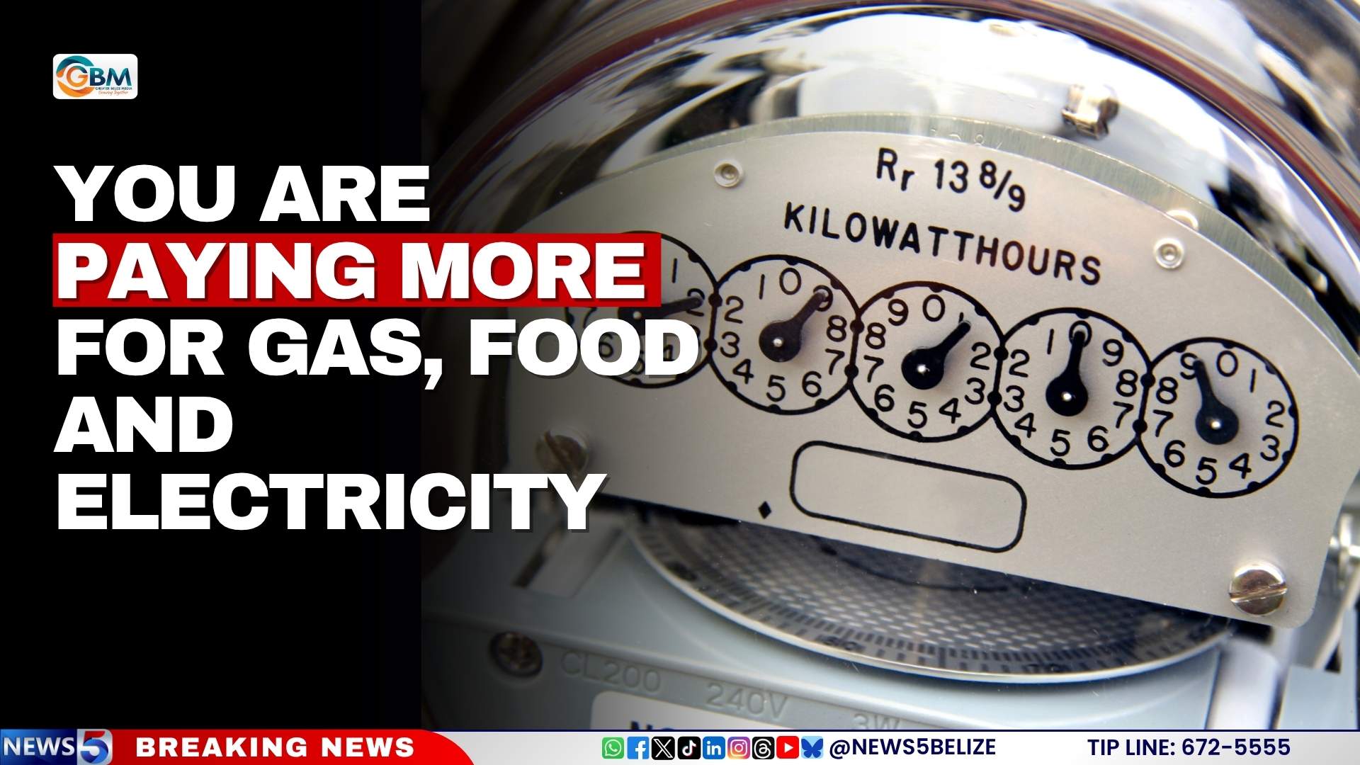 You Are Paying More for Gas, Food and Electricity