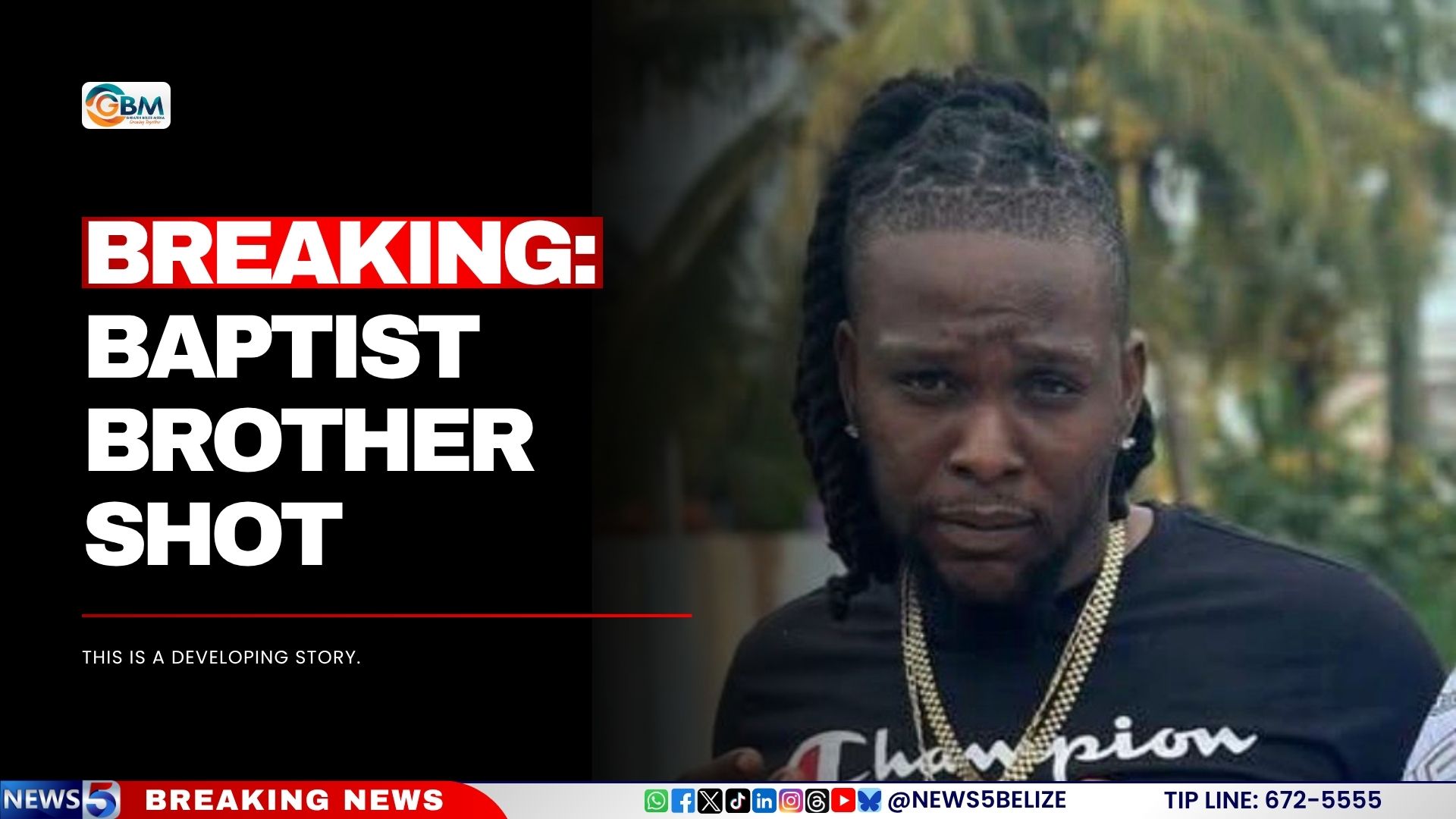 BREAKING: Baptist Brother Shot