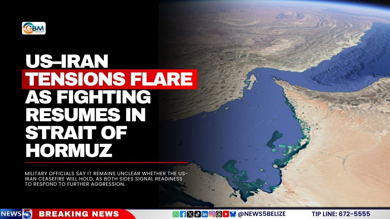 US–Iran Tensions Flare as Fighting Resumes in Strait of Hormuz