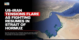 US–Iran Tensions Flare as Fighting Resumes in Strait of Hormuz