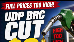 Edward Broaster Launches Unique Fuel Protest