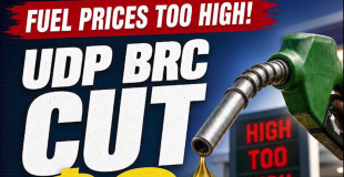 Edward Broaster Launches Unique Fuel Protest