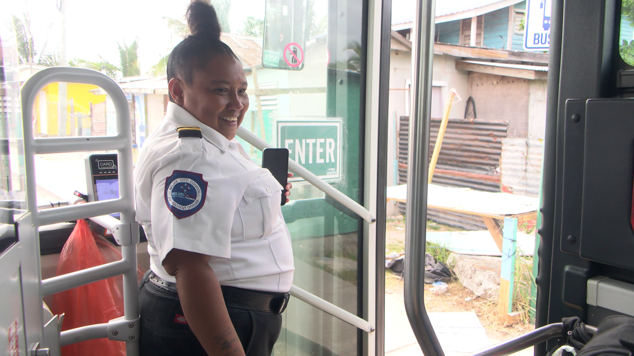 A Human Touch Keeps Belize City’s E-Bus Riders Coming Back