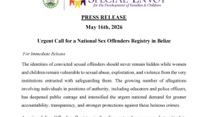 “Call Them Out”: Belize Renews Call for Sex offender Registry