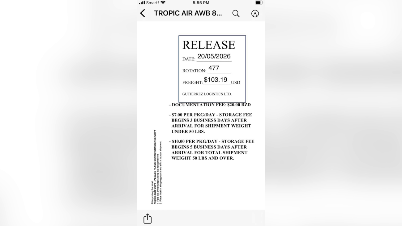 Steep Customs Costs Overshadow Simple Birthday Card