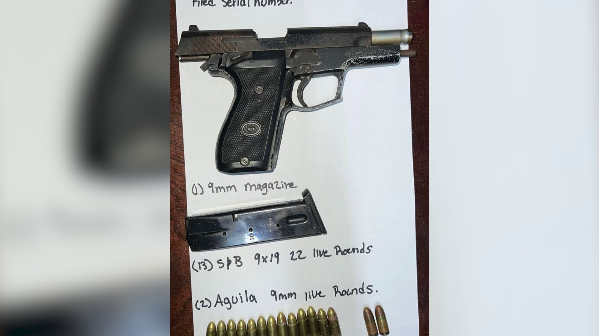 High-Powered Rifle Among Weapons Seized in Countrywide Police Blitz
