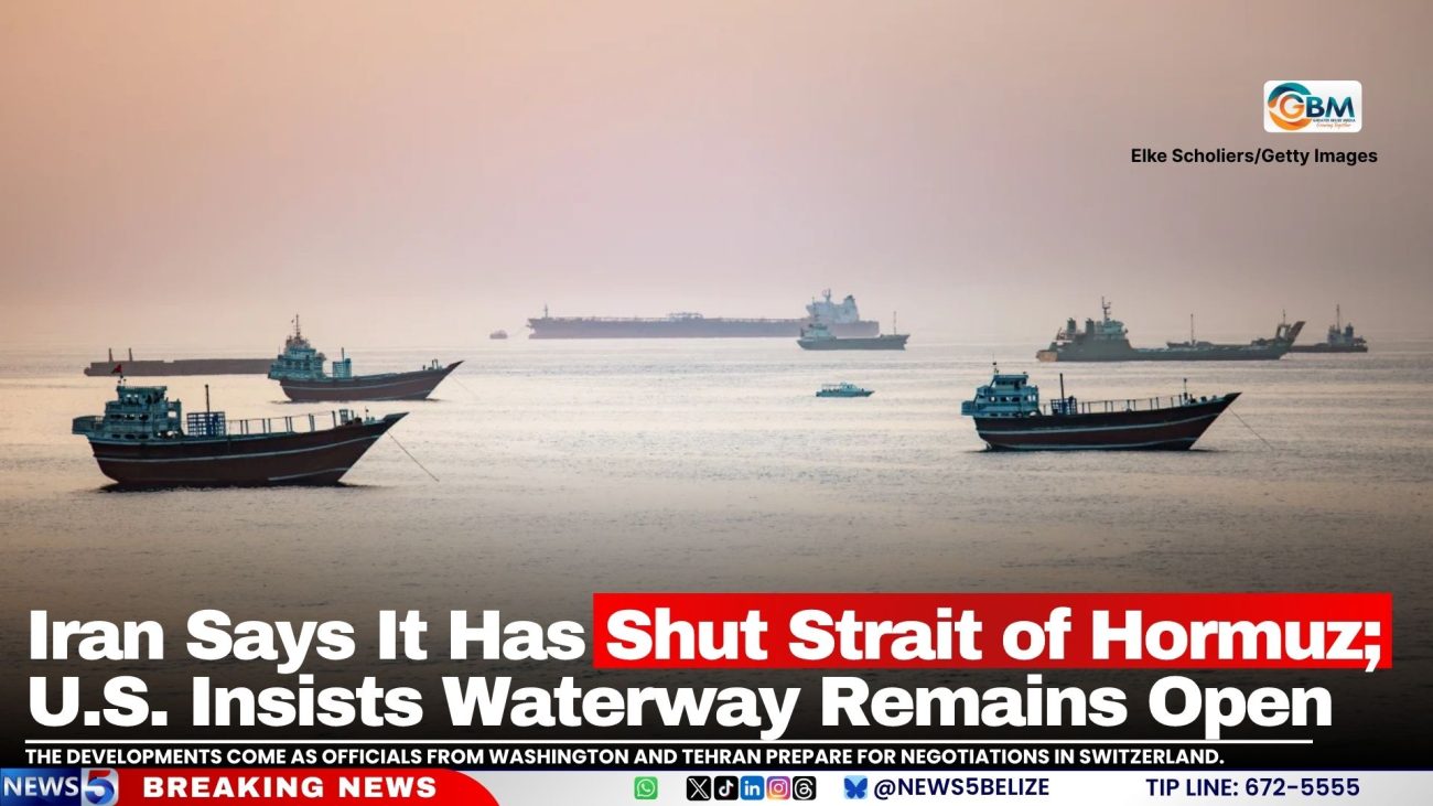 Iran Says It Has Shut Strait of Hormuz; U.S. Insists Waterway Remains Open