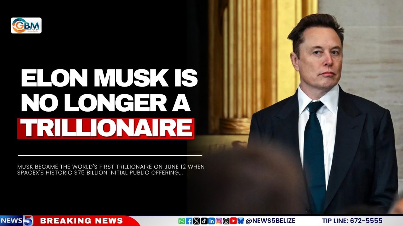 Elon Musk is No Longer a Trillionaire