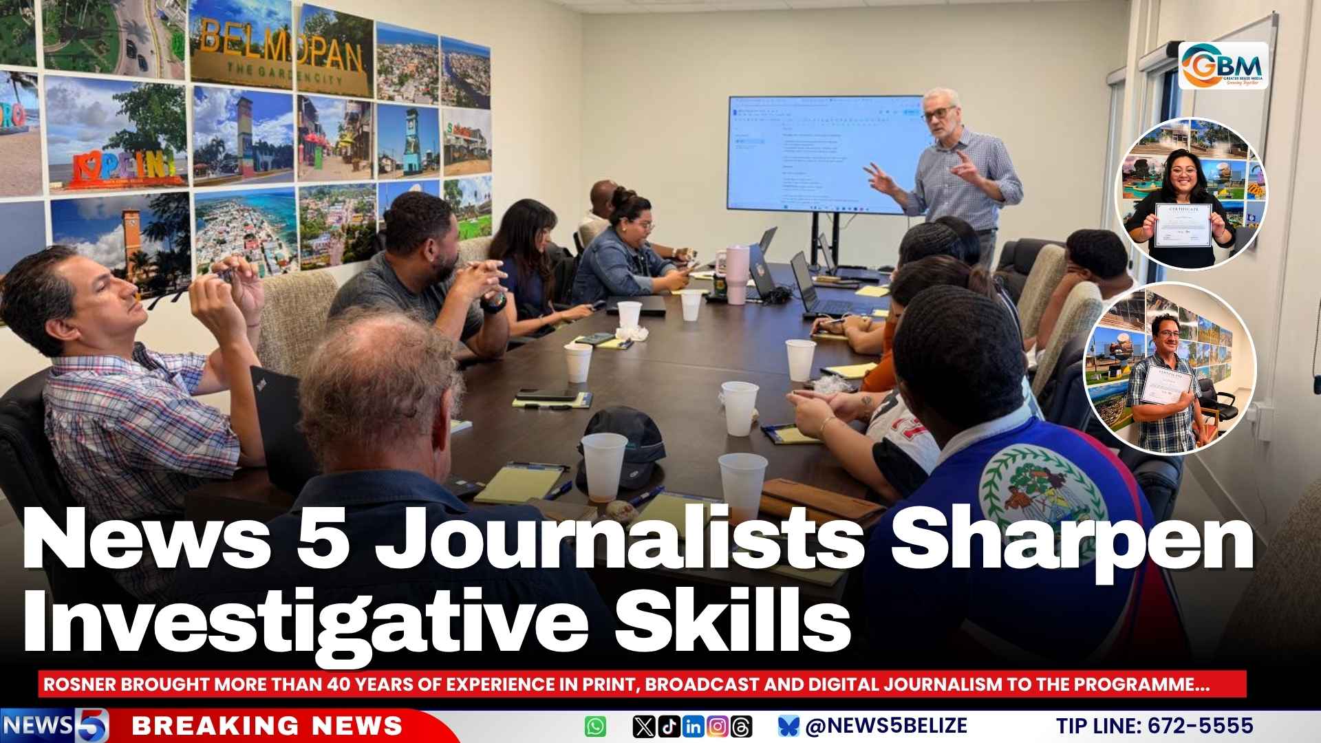 News 5 Journalists Strengthen Investigative Skills Through International Training Programme