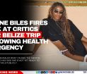 Simone Biles Fires Back at Critics Over Belize Trip Following Health Emergency