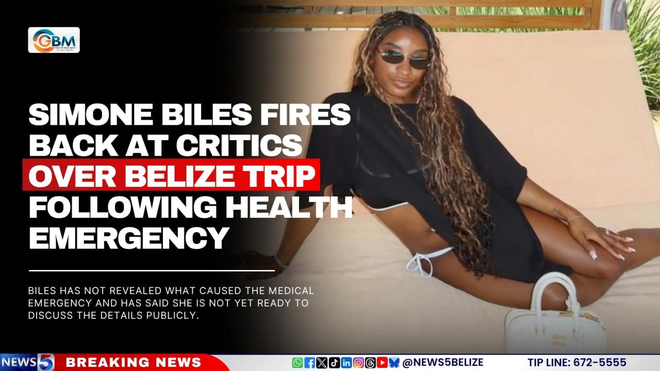 Simone Biles Fires Back at Critics Over Belize Trip Following Health Emergency