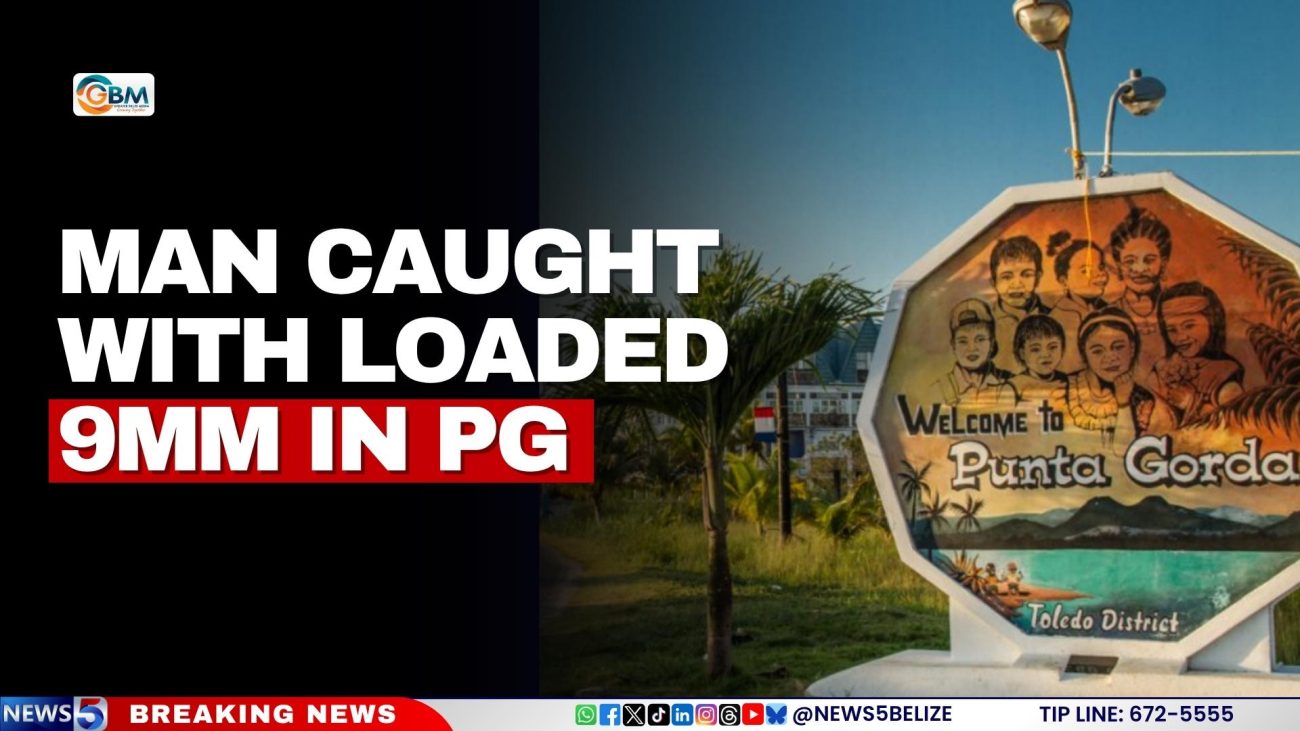 Man Caught With Loaded 9mm in PG