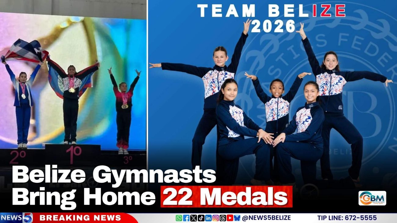 Belize Gymnasts Bring Home 22 Medals