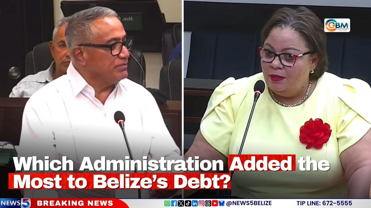 Which Administration Added the Most to Belize’s Debt?