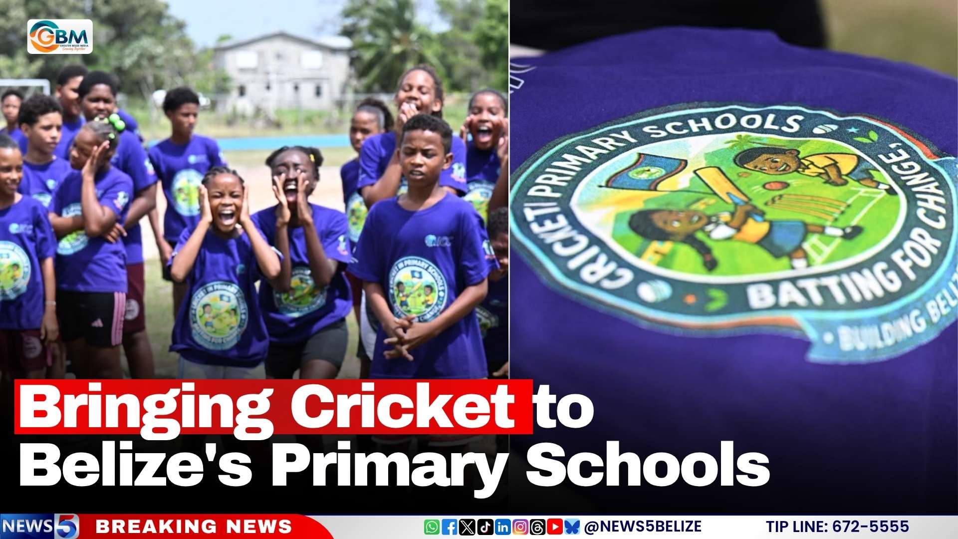 Bringing Cricket to Belize's Primary Schools