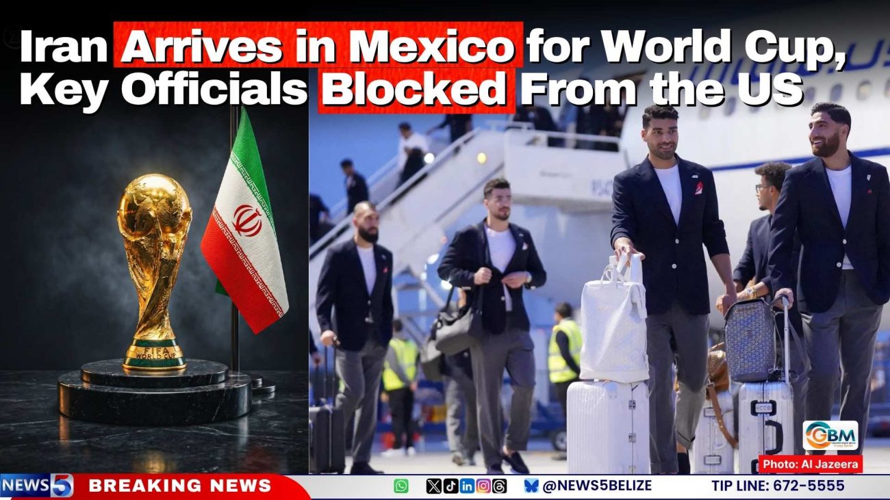 Iran Arrives in Mexico for World Cup, Key Officials Blocked From the US