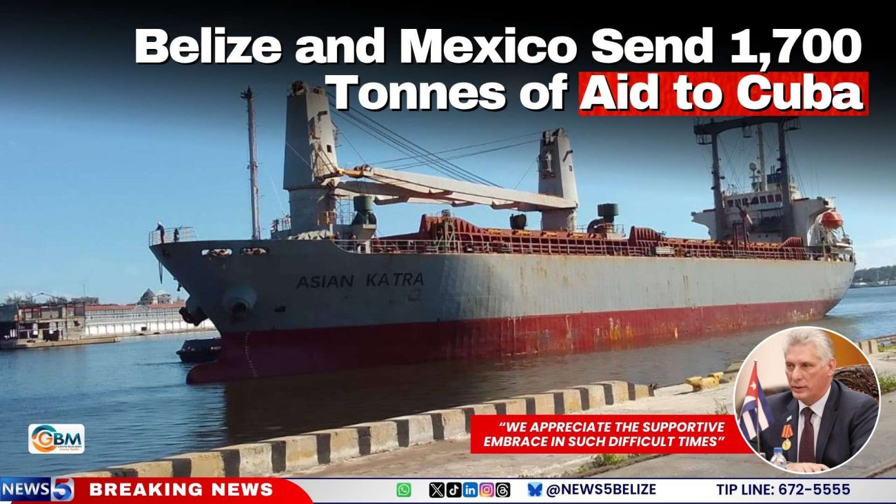 Belize and Mexico Send 1,700 Tonnes of Aid to Cuba