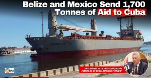 Belize and Mexico Send 1,700 Tonnes of Aid to Cuba