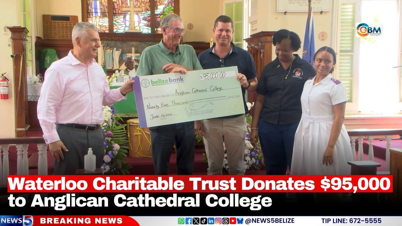Waterloo Charitable Trust Donates $95,000 to Anglican Cathedral College