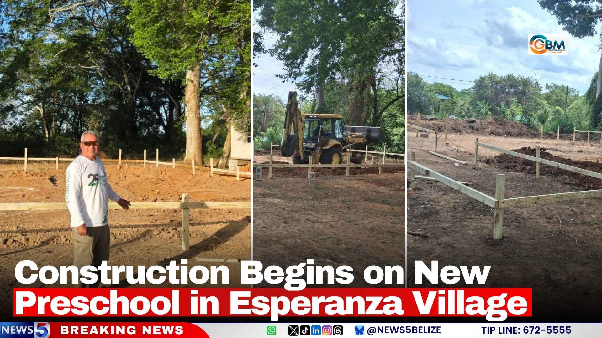 Construction Begins on New Preschool in Esperanza Village