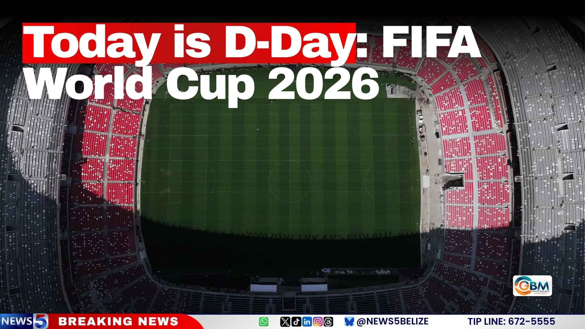 Today is D-Day: FIFA World Cup 2026