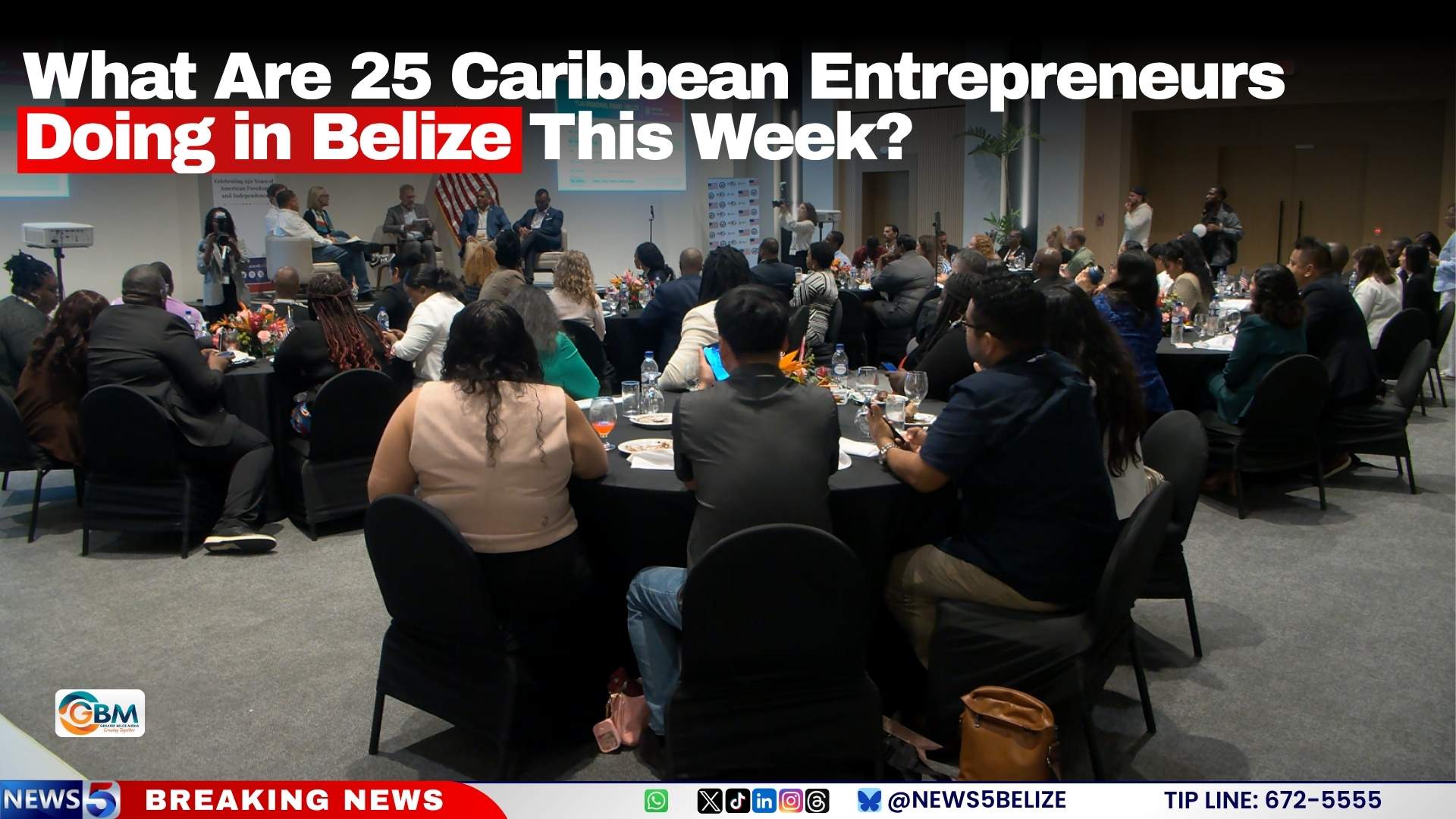 What Are 25 Caribbean Entrepreneurs Doing in Belize This Week?