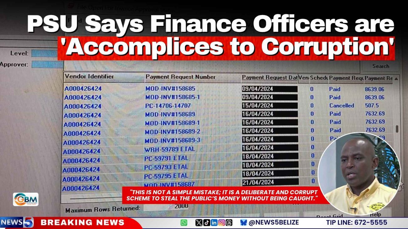 PSU Says Finance Officers are 'Accomplices to Corruption'