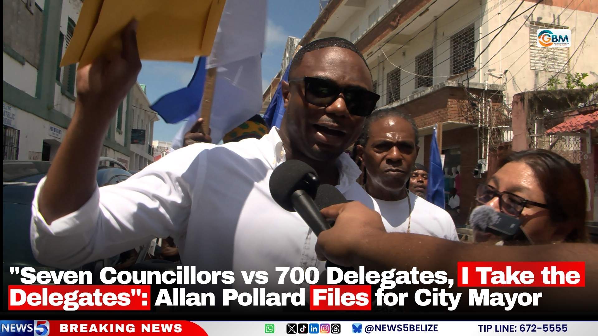 "Seven Councillors vs 700 Delegates, I Take the Delegates": Allan Pollard Files for City Mayor