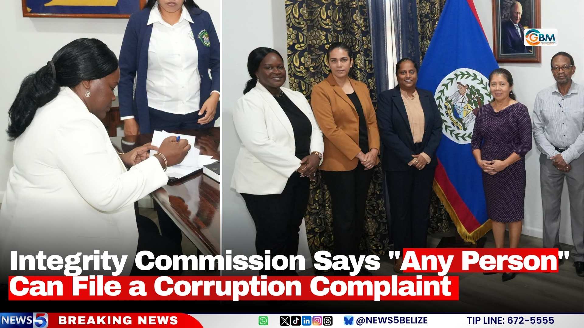 Integrity Commission Says "Any Person" Can File a Corruption Complaint