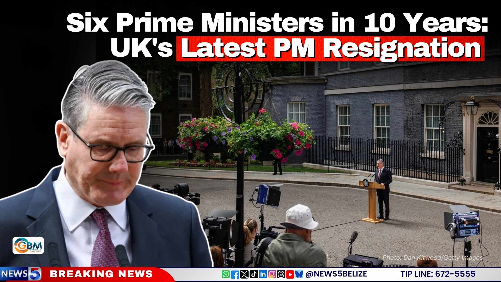 Six Prime Ministers in 10 Years: UK's Latest PM Resignation