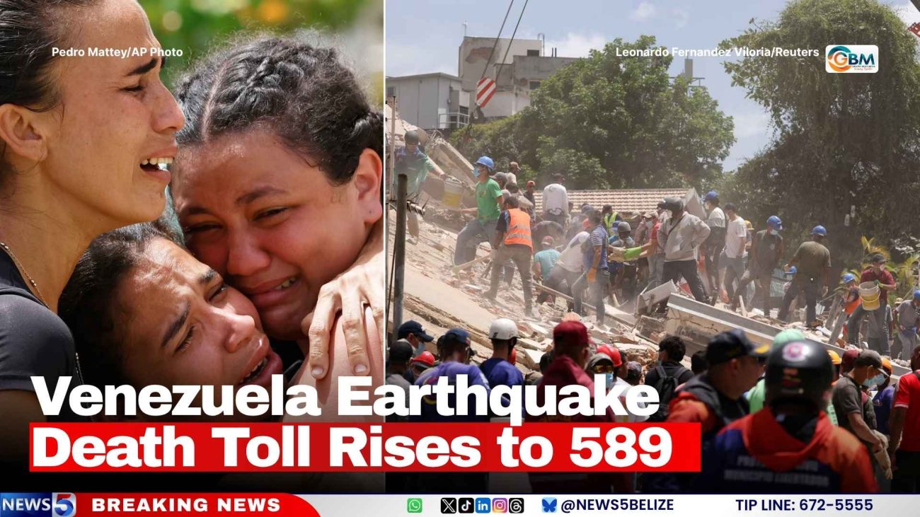 Venezuela Earthquake Death Toll Rises to 589