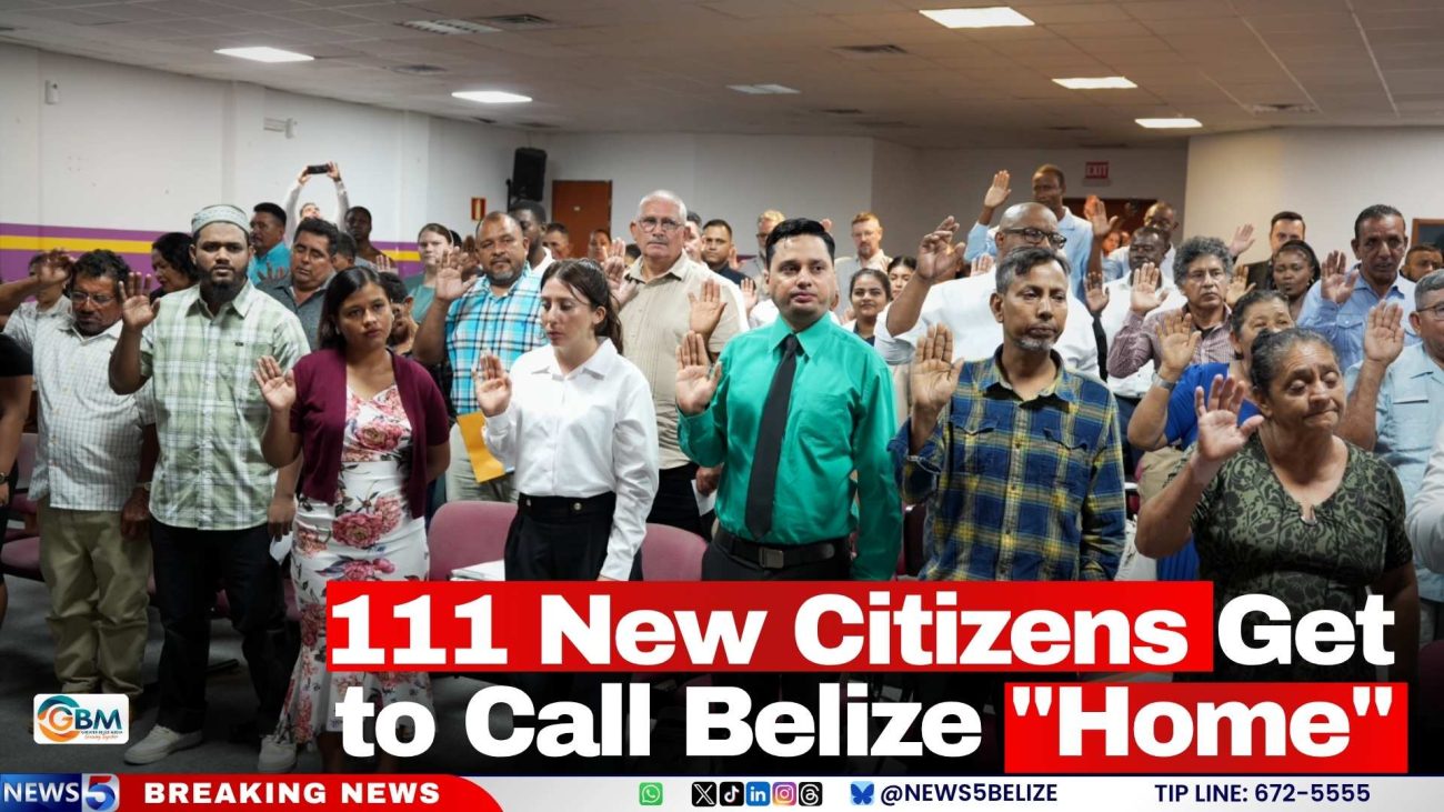 111 New Citizens Get to Call Belize "Home"